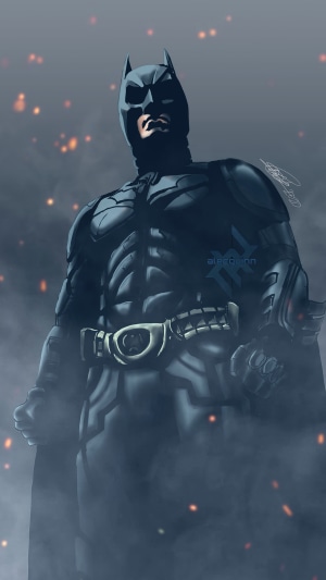 Batman from DC Comics digital art