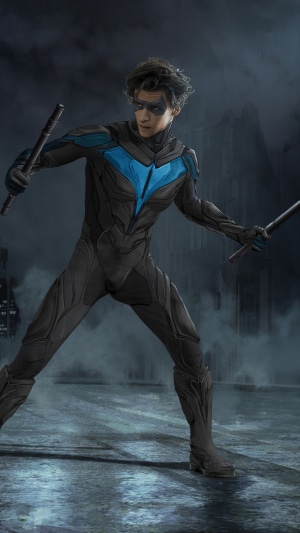 Nightwing from Titans TV Show