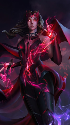 Scarlet Witch from Wanda Vision 4K