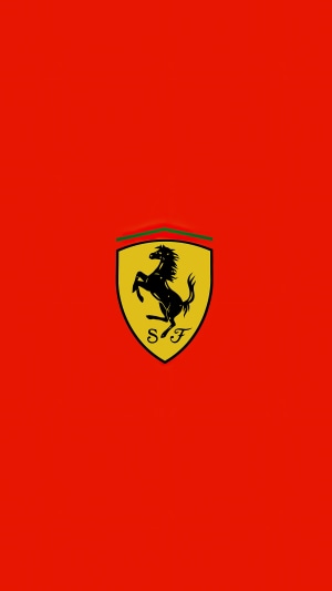 Ferrari logo with prancing horse