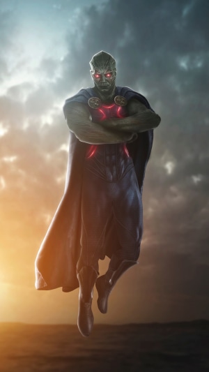 Martian Manhunter from Justice League 4K art