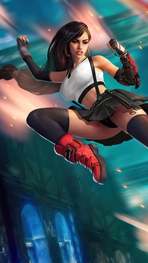 Tifa Lockhart from Final Fantasy 4K