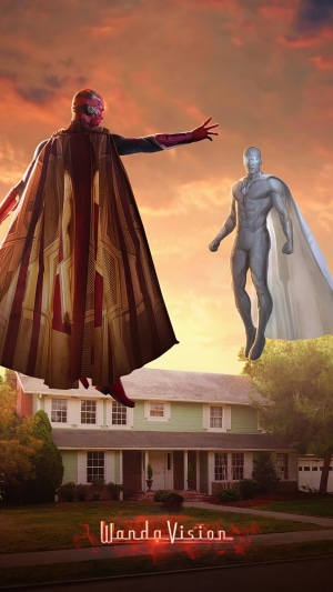 Vision from Wanda Vision