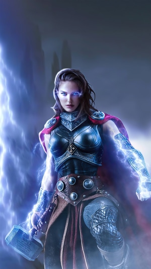 Jane Foster as Thor from Thor: Love and Thunder