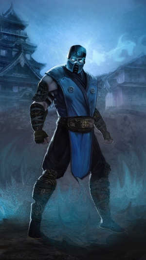 Sub-Zero from Mortal Kombat 4K