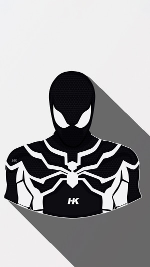 Minimalist Spiderman Artwork