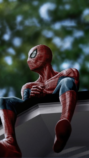 Spiderman artwork by an artist