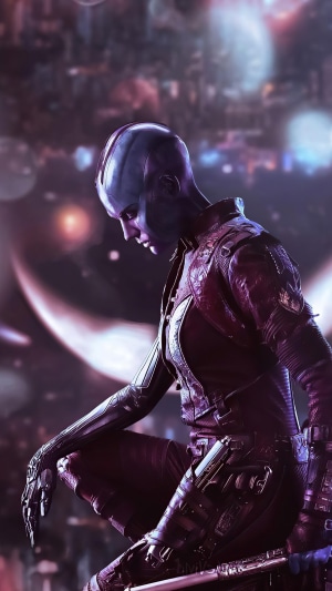 Nebula from Guardians of the Galaxy 4K