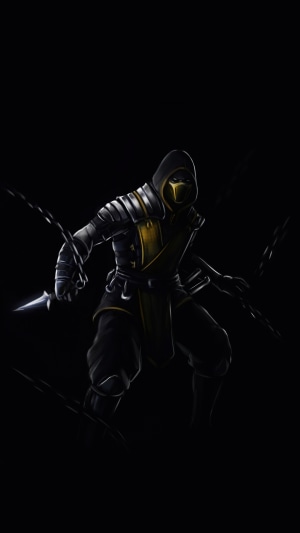 Scorpion from Mortal Kombat 4K