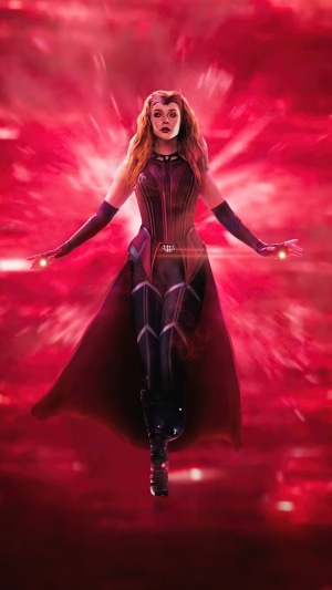 Scarlet Witch from Wanda Vision 4K