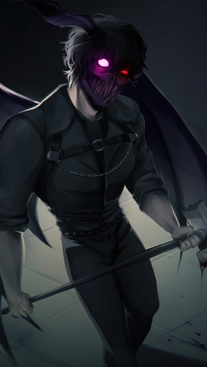 Corpse Husband with Wings and Axe