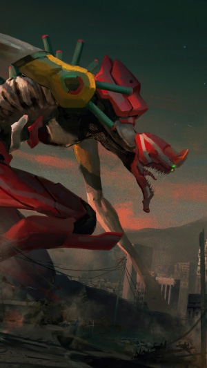 Evangelion Unit-01 from Neon Genesis Evangelion 4K