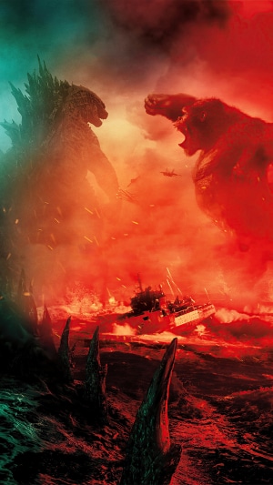 Godzilla vs. Kong 4K Poster