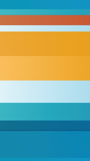 Abstract horizontal stripes with gradient colors