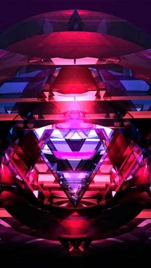 Abstract digital artwork by Justin Maller 4K