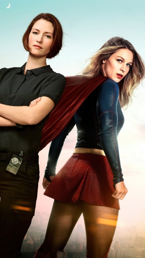 Supergirl and Alex Danvers from Supergirl TV Show 4K