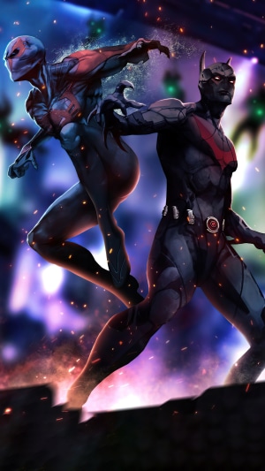 Spider-Man 2099 and Batman Beyond