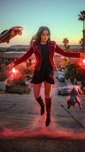 Scarlet Witch from Wanda Vision