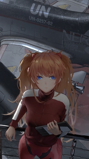 Asuka Langley Soryu from Neon Genesis Evangelion