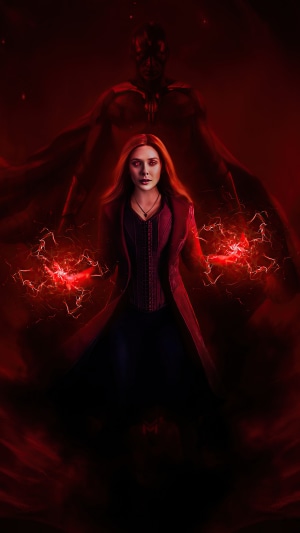 Scarlet Witch from Wanda Vision 4K