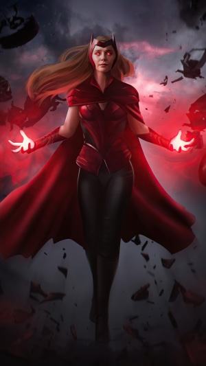 Scarlet Witch from Wanda Vision 4K