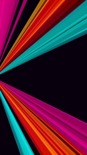 Abstract digital art with colorful lines