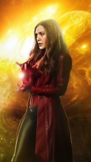 Scarlet Witch from Wanda Vision 4K