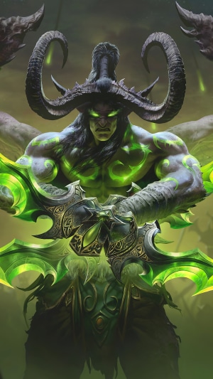 Illidan Stormrage from World of Warcraft