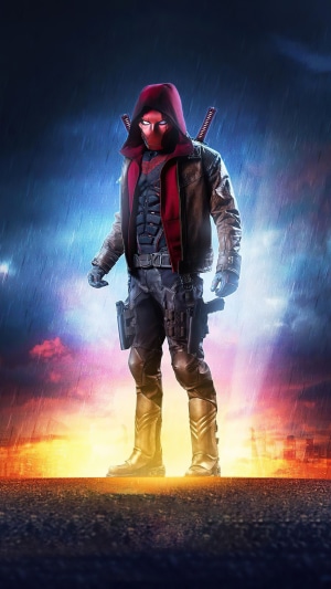 Red Hood from Titans 4K