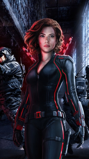 Black Widow from Marvel 4K Artwork