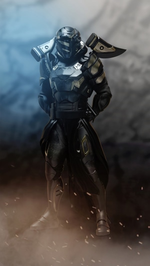 Destiny 2 Guardian in black armor