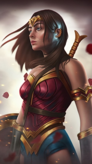 Wonder Woman artwork by an artist on Artstation