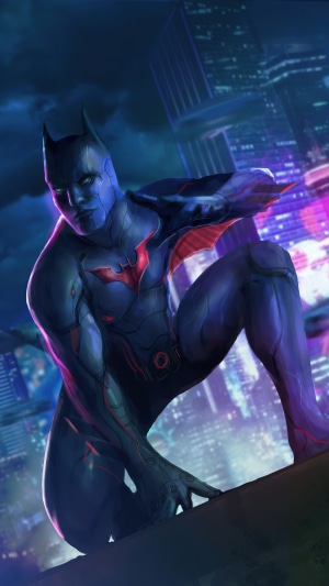 Batman Beyond artwork 4K