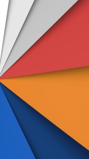 Abstract material design with overlapping colored layers