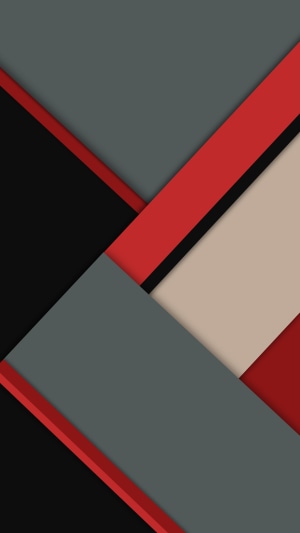 Abstract material design with red and gray.