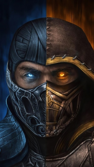 Sub-Zero and Scorpion from Mortal Kombat 4K