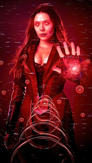 Scarlet Witch from Wanda Vision 4K