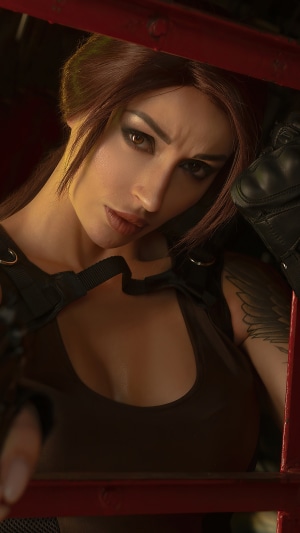 Lara Croft from Tomb Raider cosplay