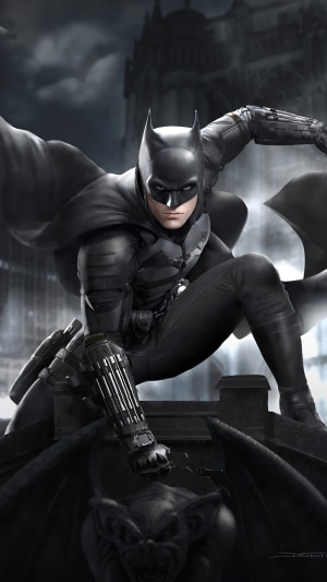 Batman artwork 4K