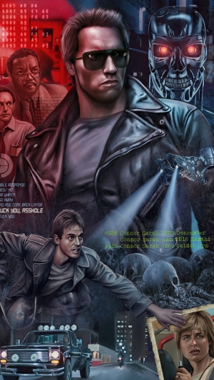 The Terminator Poster 4K