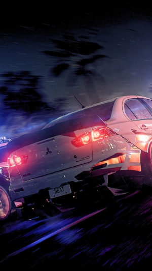 Mitsubishi Lancer Evolution in Need for Speed Heat
