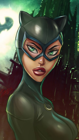 Catwoman artwork by artist