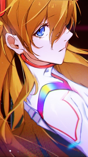 Asuka Langley Soryu from Neon Genesis Evangelion 4K