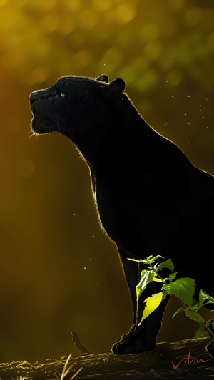 Black Panther artwork by Vibin