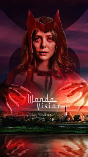 Wanda Vision 4K Poster