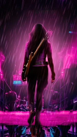 Hawkeye from Marvel 4K Poster