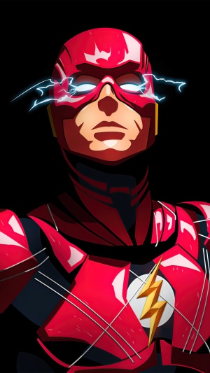The Flash artwork 4K