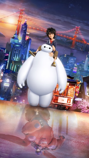 Hiro Hamada and Baymax from Big Hero 6