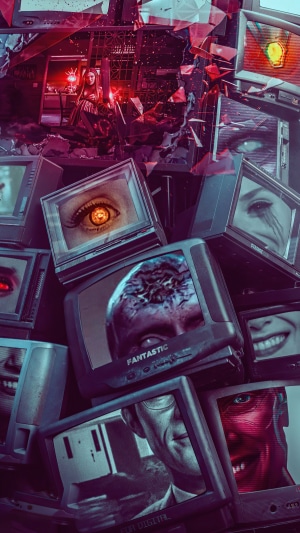 Wanda Vision 4K Poster