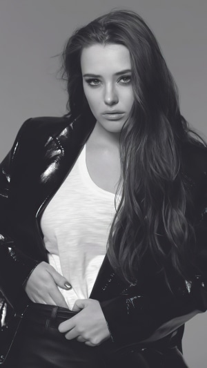Katherine Langford in Monochrome